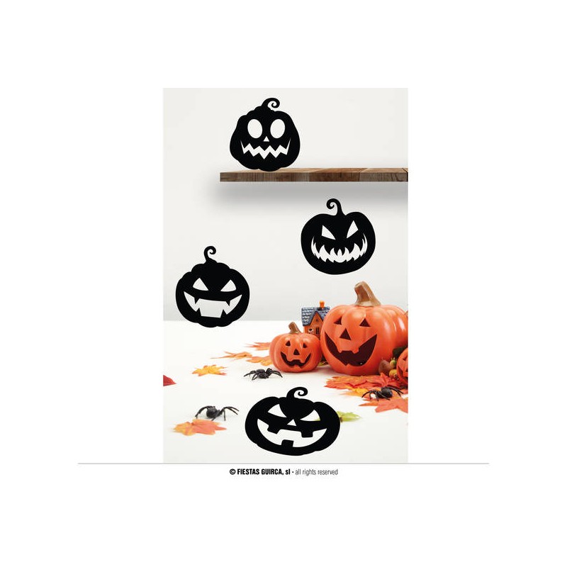 SAGOME 4 ZUCCHE NERE