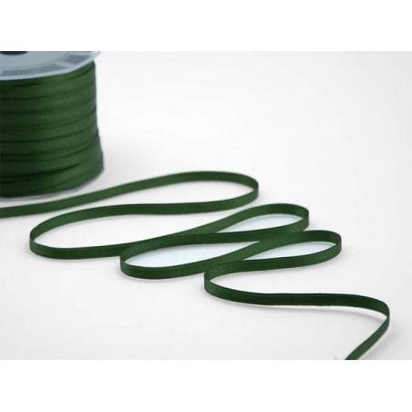 NASTRO DOPPIO RASO mm6x100mt COL.633 VERDE INGLESE