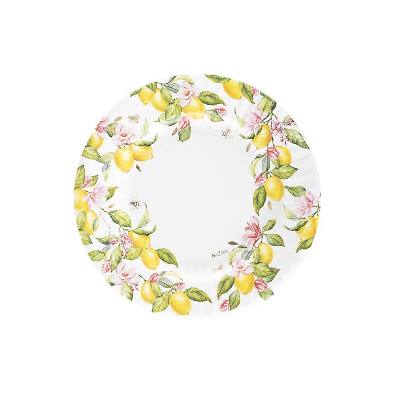 PIATTI LEMONY 27cm 8pz