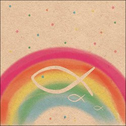 TOVAGLIOLI 33x33 RECYCLED RAINBOW NATURE 20pz