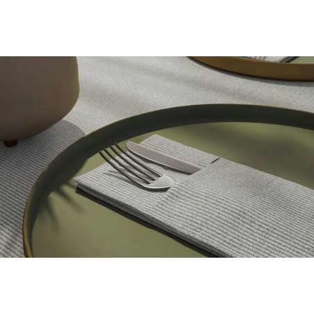 TOVAGLIOLI 40x30cm QUICK POCKET AIRLAID FABRIC GRIGIO ROCCIA 50pz FATO