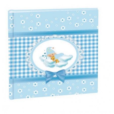 ALBUM FOTO NASCITA 20PAG. PERGAMENA C/VELINA 17230