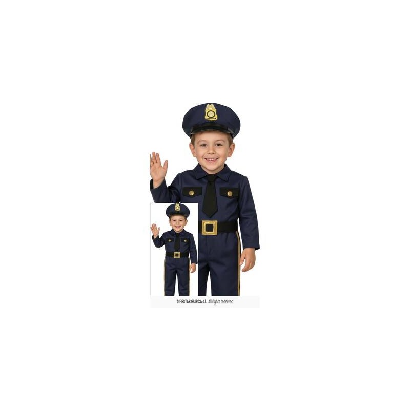 COSTUME BABY POLIZIOTTO 2-3 ANNI