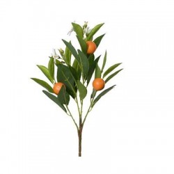 RAMO DELL'ARANCIA CON FIORI E FOGLIE 60cm