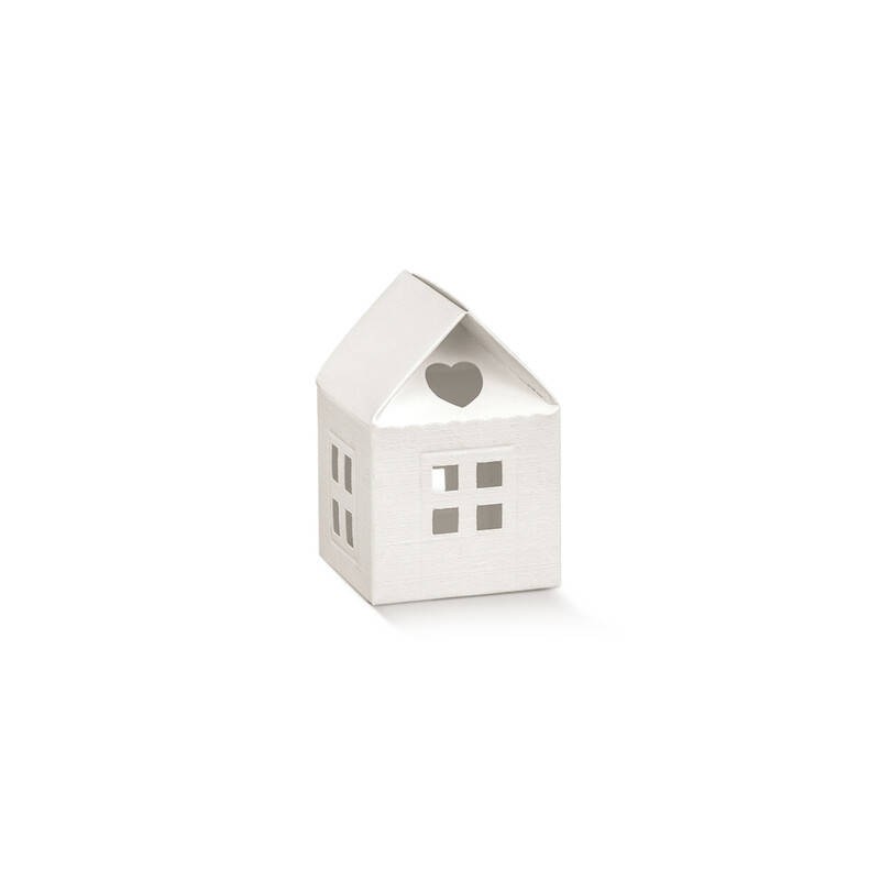 SCATOLA CASETTA 5,5x5,5x5cm FIBRA BIANCO 10pz