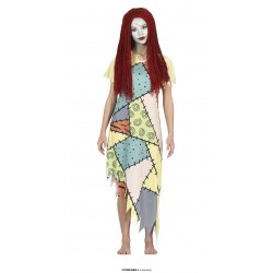 COSTUME BAMBOLA DI PEZZA ASSASINA TG.38-40