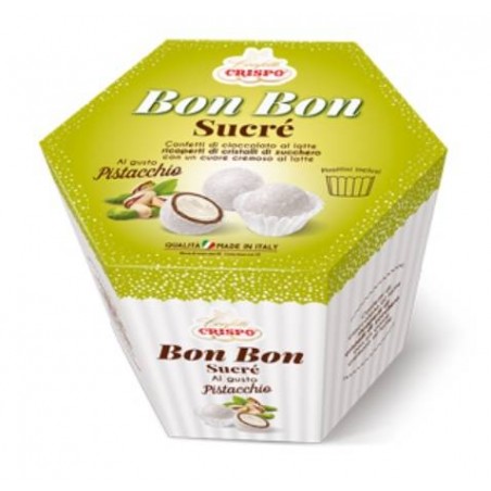 BON BON SUCRè PISTACCHIO 500gr C/GRANELLA BIANCO