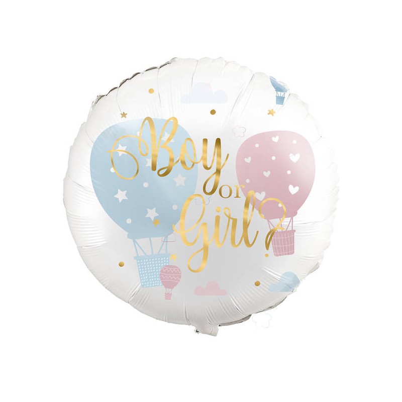 PALLONE MYLAR GENDER REVEAL ø45cm