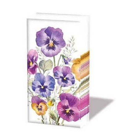 FAZZOLETTI VIOLA DEL PENSIERO 10pz