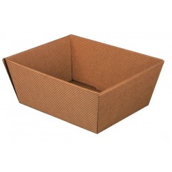 VASSOIO PICCOLO ALTO 20,5x16x10cm ONDA AVANA PORTATA 5kg