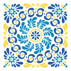 TOVAGLIOLI AIRLAID 40x40cm BLU AMALFI 50pz FATO