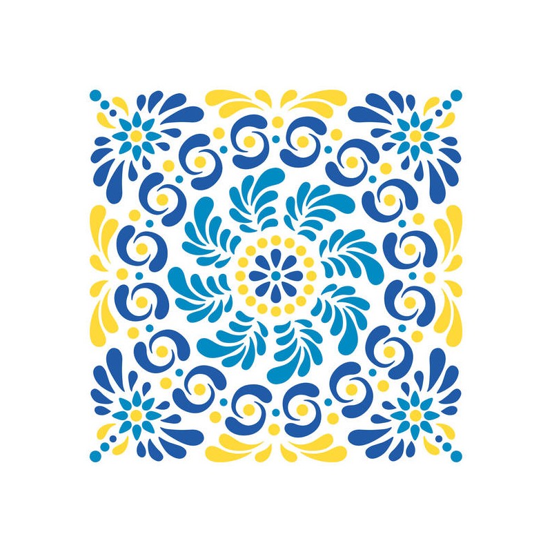 TOVAGLIOLI AIRLAID 40x40cm BLU AMALFI 50pz FATO