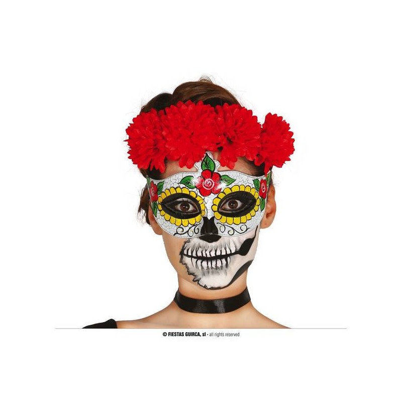 MASCHERA TESCHIO MESSICANO DONNA