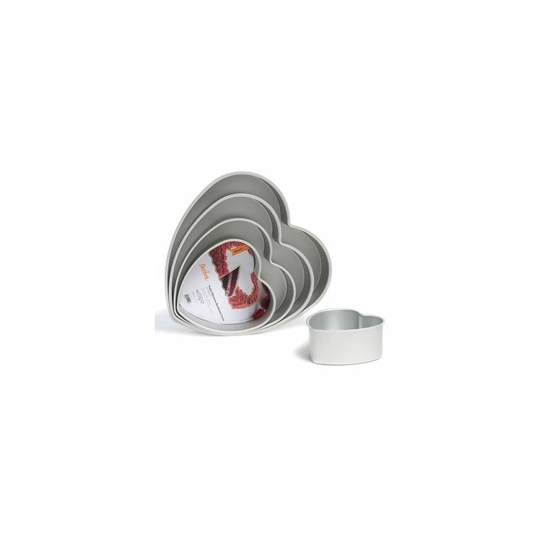 TEGLIA ANODIZZATA CUORE 15x7,5cm