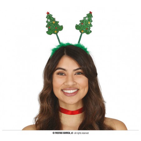 CERCHIETTO CON ALBERI NATALE