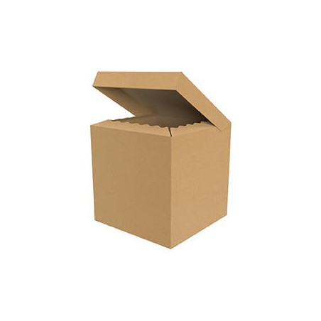 SCATOLA BAULETTO QUADRATELLA 33x33x33cm AVANA PORTATA 10kg