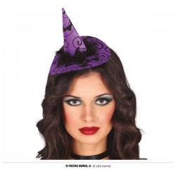 CERCHIETTO CAPPELLINO STREGA VIOLA