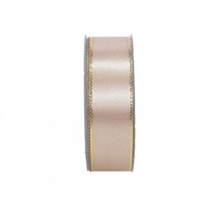 NASTRO DOUBLE BORDO ORO mm25x25mt 161-TORTORA