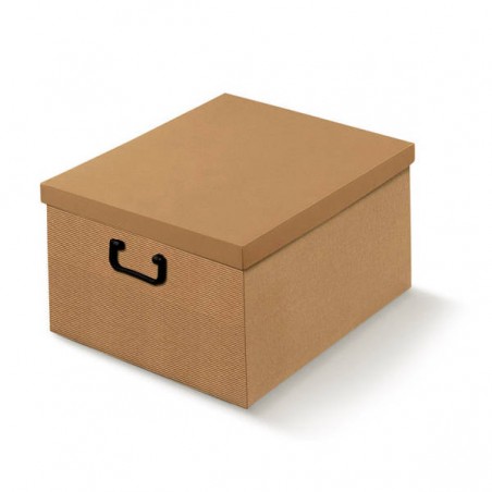 SCATOLA ARMADIO AVANA LISCIA 40x46x23cm C/MANIGLIE