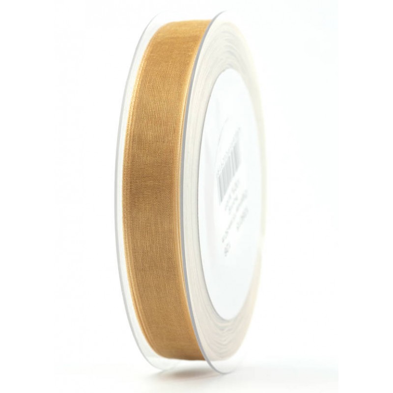 NASTRO ORGANZA mm15x50mt MIELE