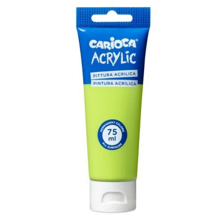 TEMPERA ACRILICA CARIOCA 75ml VERDE BRILLANTE