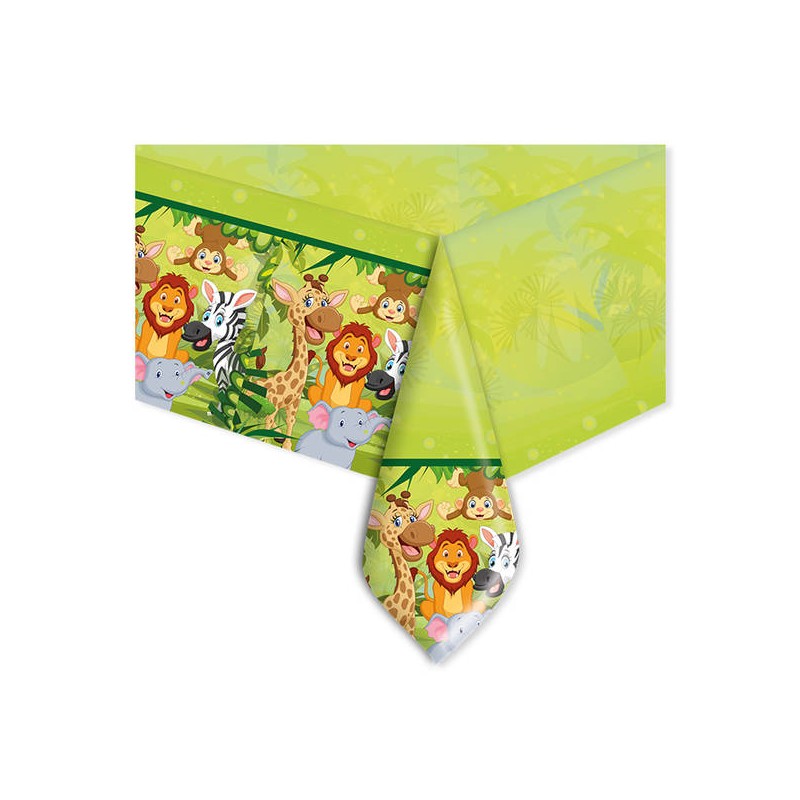 TOVAGLIA IN PLASTICA 140x270cm JUNGLE