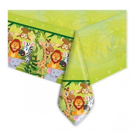 TOVAGLIA IN PLASTICA 140x270cm JUNGLE