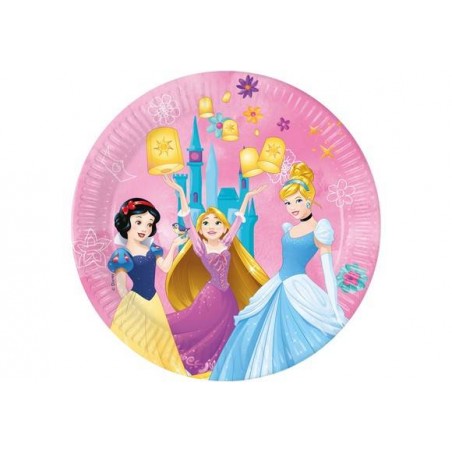 PIATTI 23cm PRINECESS LIVE YOUR STORY 8pz