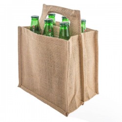 BORSA JUTA BIRRA NATURALE cm.24,5x23,5/31+17