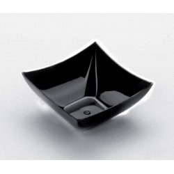 COPPETTA QUADRATA PS 90cc 25PZ NERO