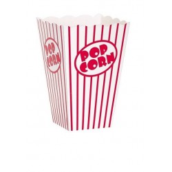 BOX POPCORN RIGHE ROSSE10pz