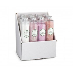 SABBIA GLITTER PASTELLO ass.ti BOTTIGLIA ROSA/AVORIO 550gr 1pz