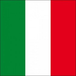 TOVAGLIOLI 33x33 BANDIERA ITALIA 20pz