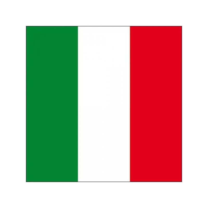TOVAGLIOLI 33x33 BANDIERA ITALIA 20pz
