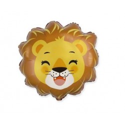 PALLONE MYLAR TESTA LEONE MINISHAPE 9 22cm