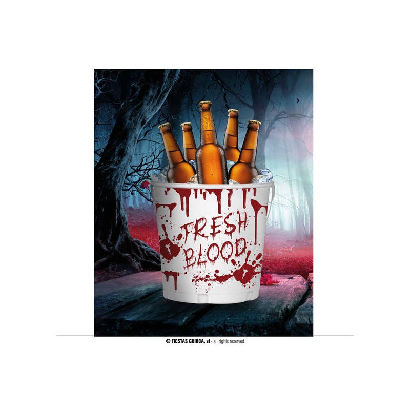 SECCHIELLO IN METALLO FRESH BLOOD 19x23cm