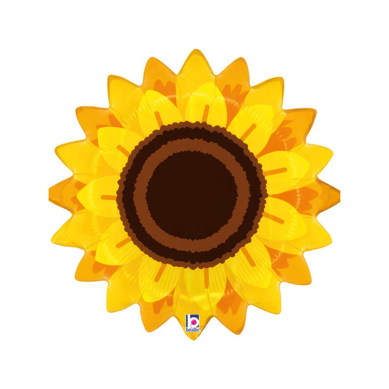 PALLONE MYLAR 22 56cm SUNFLOWER