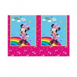 TOVAGLIA PVC 120x180cm MINNIE ARCOBALENO