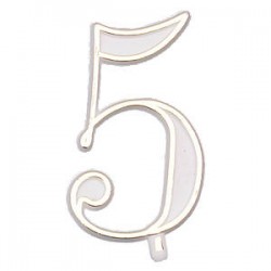 NUMERO 5 PLASTICA BASE OVALE