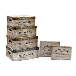 SCATOLA REGALO 34,5x26,5x15cm STORE BOXES 1/6