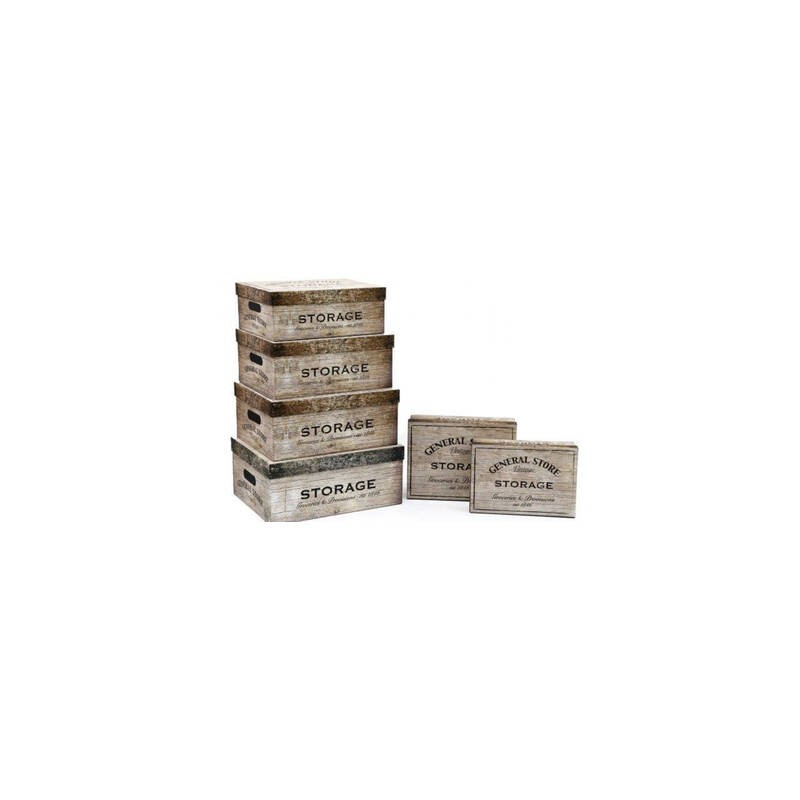SCATOLA REGALO 34,5x26,5x15cm STORE BOXES 1/6