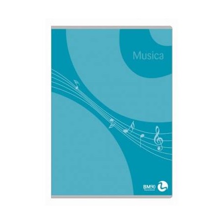 ALBUM MUSICA 21x29,7 16fg PENTAGRAMMA BM