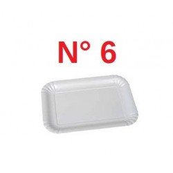 VASSOIO CARTONE PERLA N°6 32x21 2 PEZZI