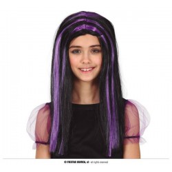PARRUCCA MECHES LILLA PER BAMBINI