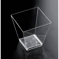 COPPETTA ROMBO PS 95cc 25PZ TRASPARENTE