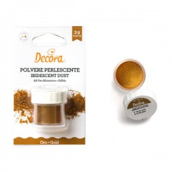 POLVERE PERLESCENTE ORO 3gr NO E171 DECORA