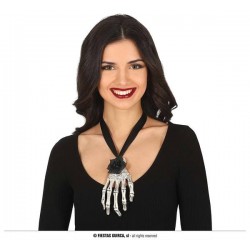 COLLANA MANO SCHELETRO