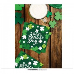 TOVAGLIOLI ST.PATRICK 33x33cm 20pz