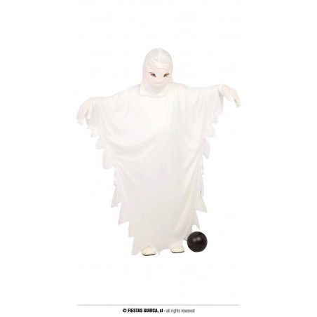 COSTUME FANTASMA BAMBINO 10-12 ANNI