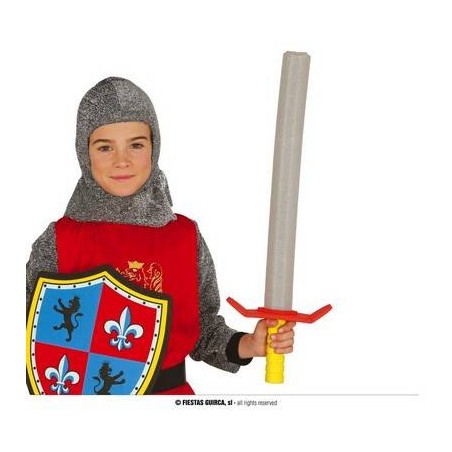 SPADA MEDIEVALE BAMBINO IN GOMMA EVA